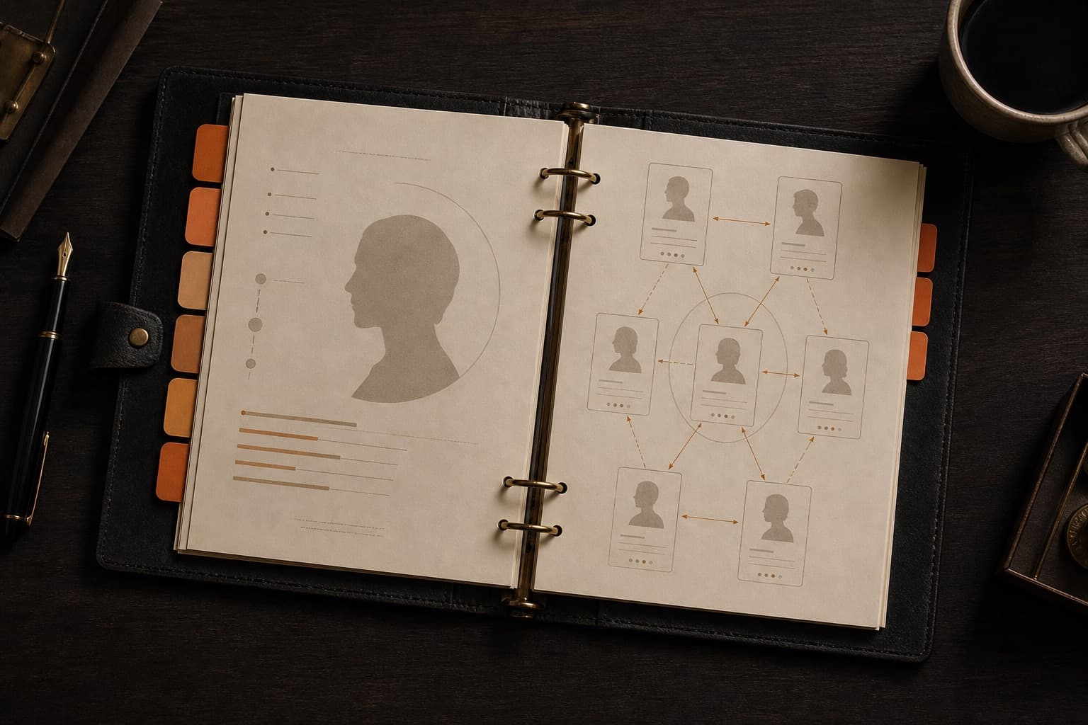 Character Bible producer feature visualization