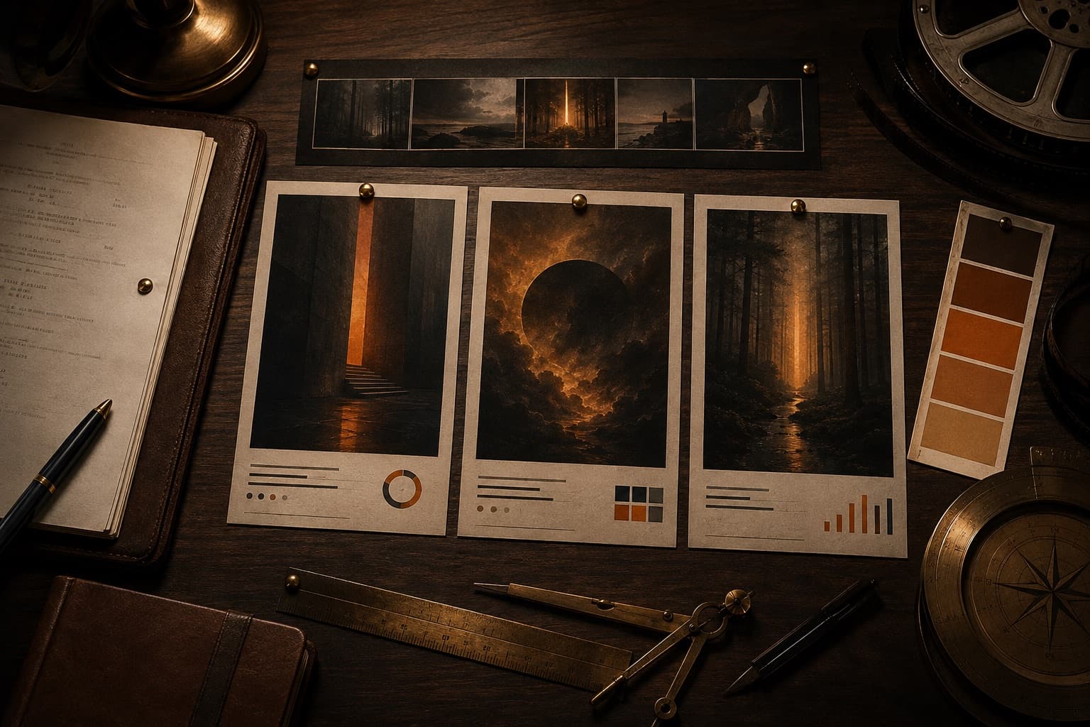 Poster Lab writer feature visualization