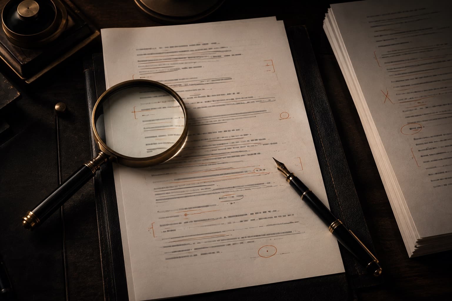 Screenplay Proofreading writer feature visualization