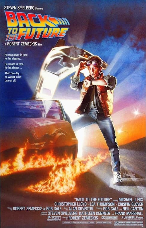 Back to the Future film poster
