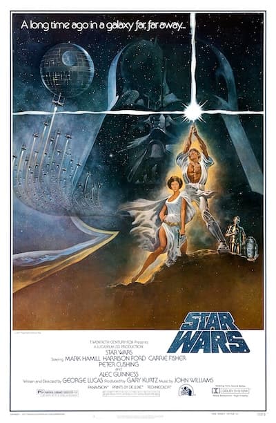 Star Wars film poster