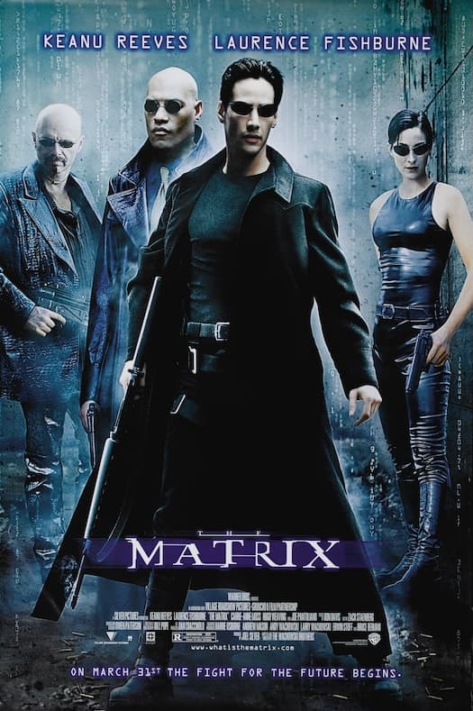 The Matrix film poster